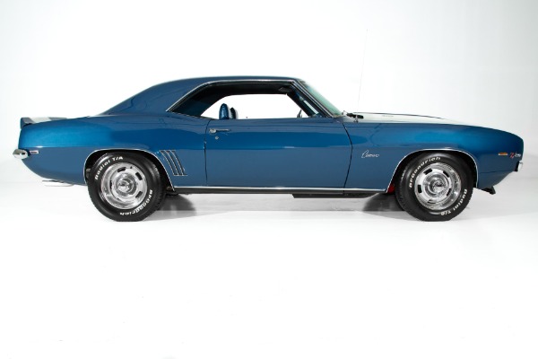 For Sale Used 1969 Chevrolet Camaro Dusk Blue Z28 X33 4-Speed | American Dream Machines Des Moines IA 50309