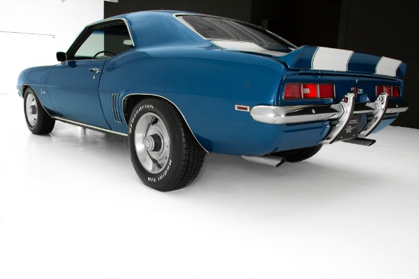 For Sale Used 1969 Chevrolet Camaro Dusk Blue Z28 X33 4-Speed | American Dream Machines Des Moines IA 50309