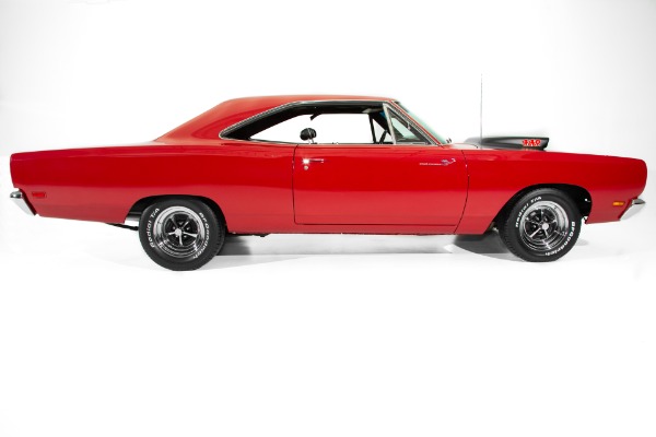 For Sale Used 1969 Plymouth Road Runner Red/Black 440 6Pack | American Dream Machines Des Moines IA 50309