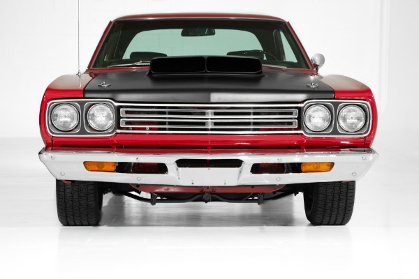 For Sale Used 1969 Plymouth Road Runner Red/Black 440 6Pack | American Dream Machines Des Moines IA 50309