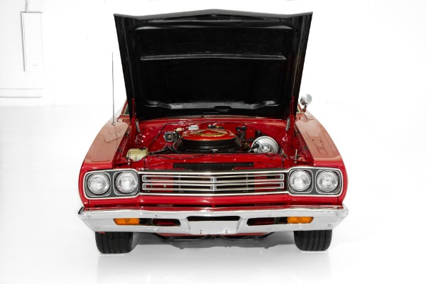 For Sale Used 1969 Plymouth Road Runner Red/Black 440 6Pack | American Dream Machines Des Moines IA 50309