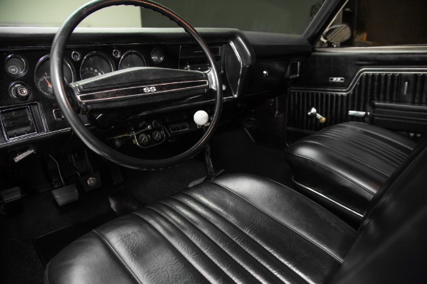 For Sale Used 1971 Chevrolet Chevelle Triple Black 454 4-Spd AC | American Dream Machines Des Moines IA 50309