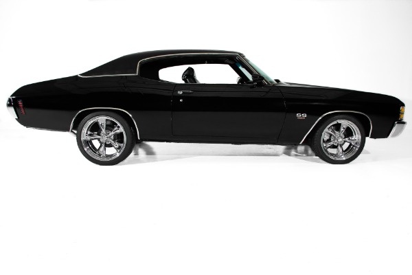 For Sale Used 1971 Chevrolet Chevelle Triple Black 454 4-Spd AC | American Dream Machines Des Moines IA 50309