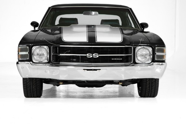 For Sale Used 1971 Chevrolet Chevelle Triple Black 454 4-Spd AC | American Dream Machines Des Moines IA 50309