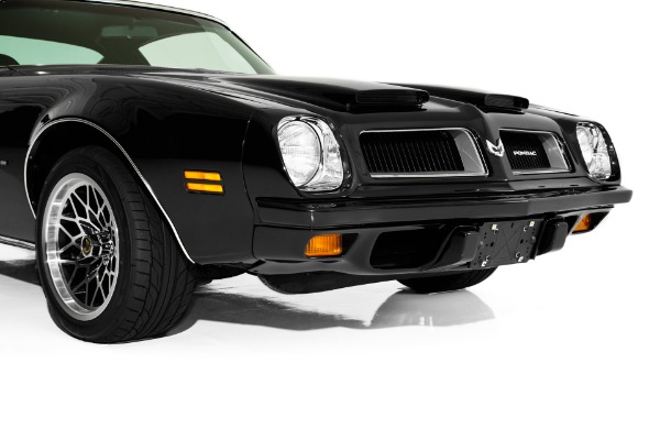 For Sale Used 1974 Pontiac Firebird Formula Black 4-Speed #s Match 400 AC | American Dream Machines Des Moines IA 50309