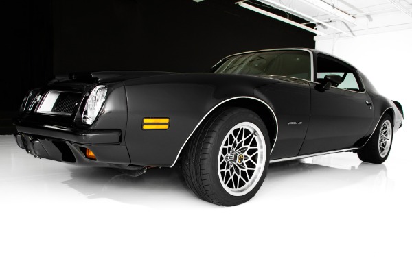 For Sale Used 1974 Pontiac Firebird Formula Black 4-Speed #s Match 400 AC | American Dream Machines Des Moines IA 50309