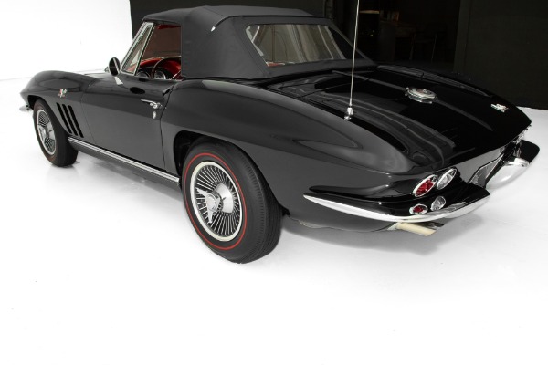 For Sale Used 1966 Chevrolet Corvette Black, Red 427ci Show Car | American Dream Machines Des Moines IA 50309