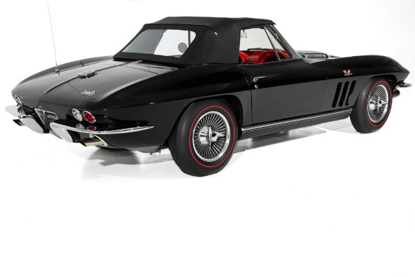 For Sale Used 1966 Chevrolet Corvette Black, Red 427ci Show Car | American Dream Machines Des Moines IA 50309