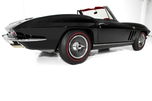 For Sale Used 1966 Chevrolet Corvette Black, Red 427ci Show Car | American Dream Machines Des Moines IA 50309