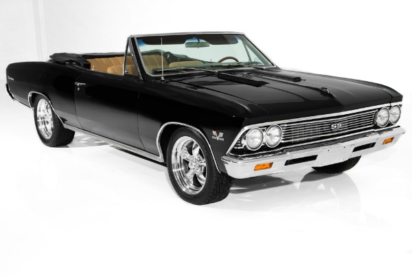 For Sale Used 1966 Chevrolet Chevelle Black SS Options 454 | American Dream Machines Des Moines IA 50309