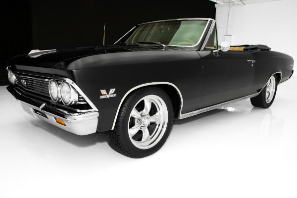 For Sale Used 1966 Chevrolet Chevelle Black SS Options 454 | American Dream Machines Des Moines IA 50309