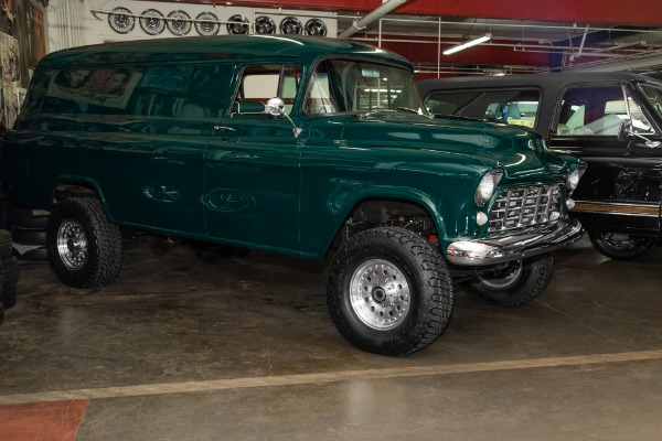 For Sale Used 1957 Chevrolet Suburban Panel Truck 4WD V8 | American Dream Machines Des Moines IA 50309