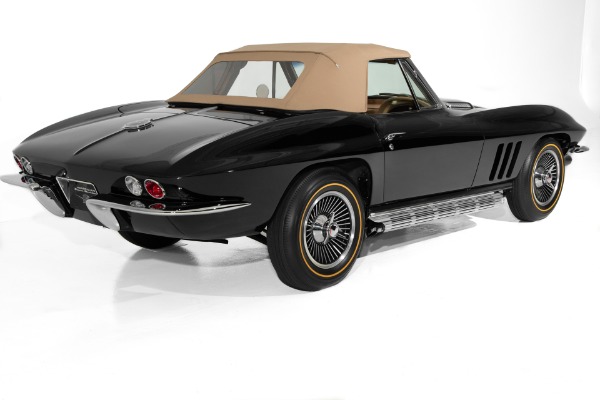 For Sale Used 1966 Chevrolet Corvette Black 427/450 Frame Off | American Dream Machines Des Moines IA 50309