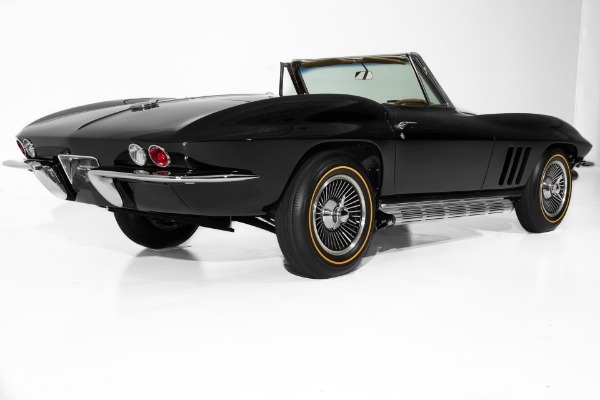 For Sale Used 1966 Chevrolet Corvette Black 427/450 Frame Off | American Dream Machines Des Moines IA 50309