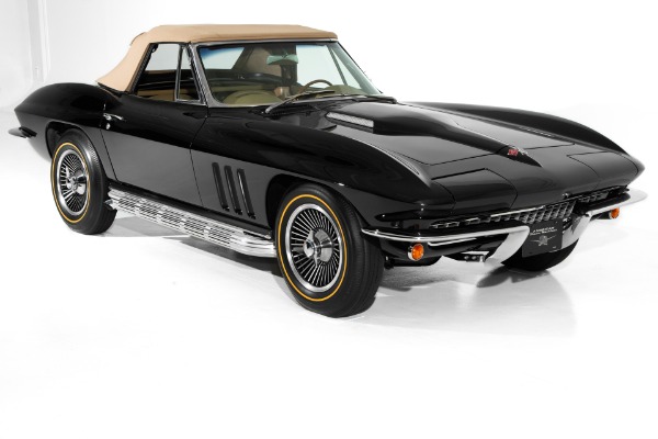 For Sale Used 1966 Chevrolet Corvette Black 427/450 Frame Off | American Dream Machines Des Moines IA 50309