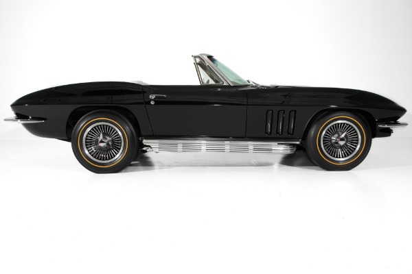 For Sale Used 1966 Chevrolet Corvette Black 427/450 Frame Off | American Dream Machines Des Moines IA 50309