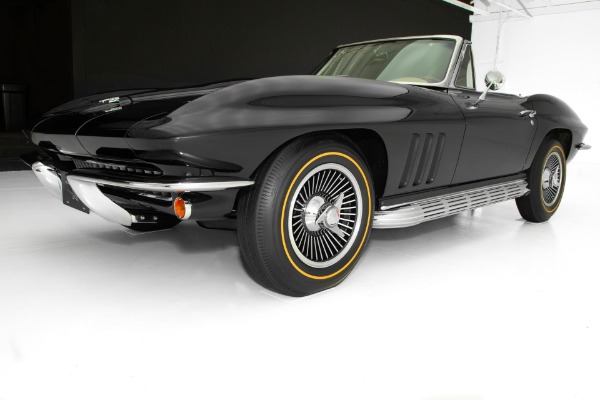 For Sale Used 1966 Chevrolet Corvette Black 427/450 Frame Off | American Dream Machines Des Moines IA 50309