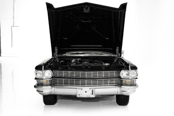 For Sale Used 1965 Cadillac Fleetwood Ominous Black Limo | American Dream Machines Des Moines IA 50309