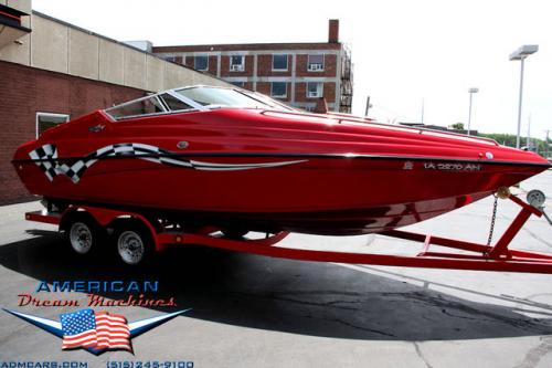 For Sale Used 1995 Crownline 225 CCR 454 V8 Cuddy Cabin Boat | American Dream Machines Des Moines IA 50309