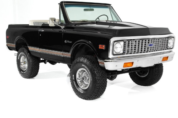 For Sale Used 1971 Chevrolet Blazer K5,4WD,Black/White,AC | American Dream Machines Des Moines IA 50309