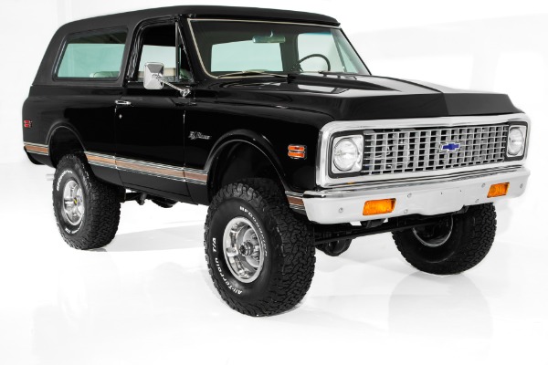 For Sale Used 1971 Chevrolet Blazer K5,4WD,Black/White,AC | American Dream Machines Des Moines IA 50309