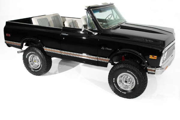 For Sale Used 1971 Chevrolet Blazer K5,4WD,Black/White,AC | American Dream Machines Des Moines IA 50309