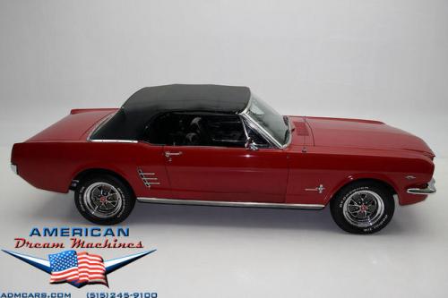 For Sale Used 1966 Ford Mustang Convertible V8 Convertible | American Dream Machines Des Moines IA 50309