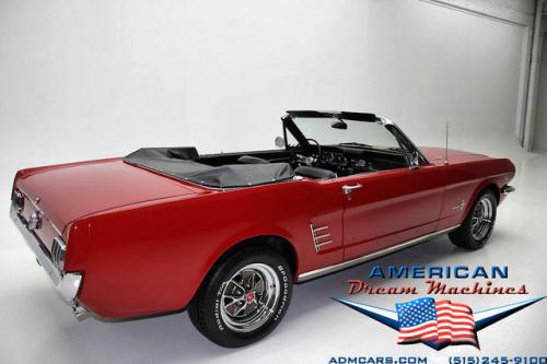 For Sale Used 1966 Ford Mustang Convertible V8 Convertible | American Dream Machines Des Moines IA 50309