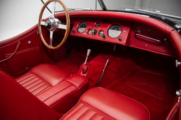 For Sale Used 1953 Jaguar XK120 Black/Red Extraordinary | American Dream Machines Des Moines IA 50309