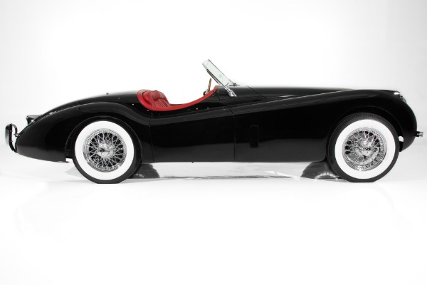 For Sale Used 1953 Jaguar XK120 Black/Red Extraordinary | American Dream Machines Des Moines IA 50309