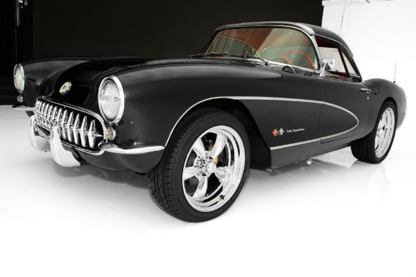 For Sale Used 1957 Chevrolet Corvette Black/Red, 383/450hp | American Dream Machines Des Moines IA 50309