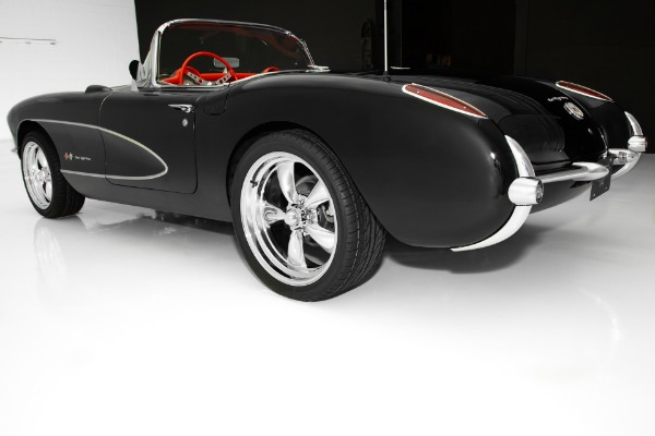 For Sale Used 1957 Chevrolet Corvette Black/Red, 383/450hp | American Dream Machines Des Moines IA 50309