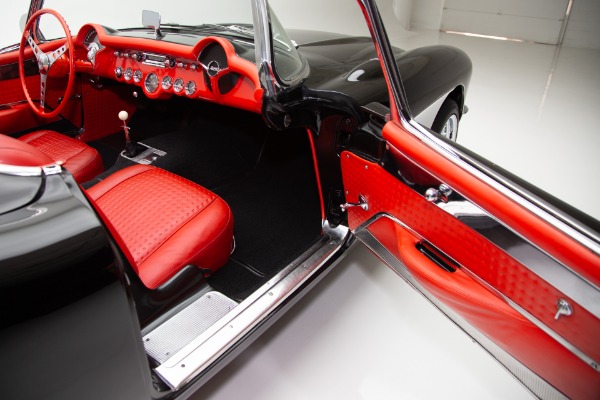 For Sale Used 1957 Chevrolet Corvette Black/Red, 383/450hp | American Dream Machines Des Moines IA 50309