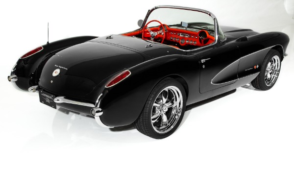 For Sale Used 1957 Chevrolet Corvette Black/Red, 383/450hp | American Dream Machines Des Moines IA 50309