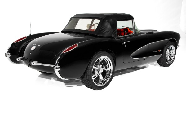 For Sale Used 1957 Chevrolet Corvette Black/Red, 383/450hp | American Dream Machines Des Moines IA 50309