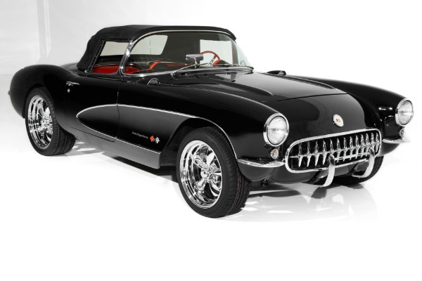 For Sale Used 1957 Chevrolet Corvette Black/Red, 383/450hp | American Dream Machines Des Moines IA 50309