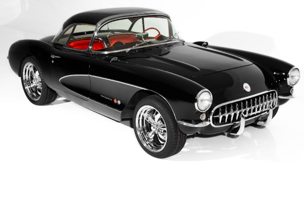 For Sale Used 1957 Chevrolet Corvette Black/Red, 383/450hp | American Dream Machines Des Moines IA 50309