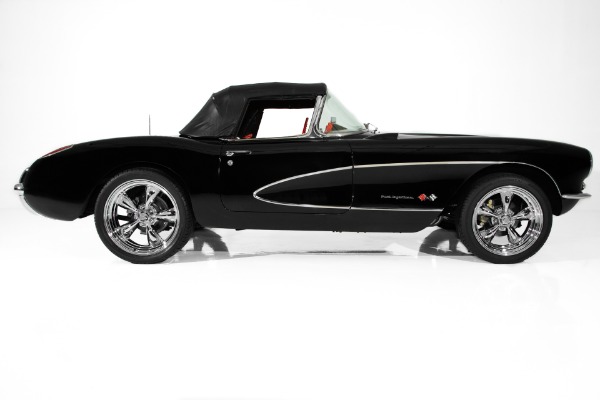 For Sale Used 1957 Chevrolet Corvette Black/Red, 383/450hp | American Dream Machines Des Moines IA 50309