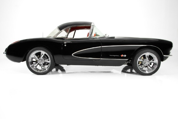 For Sale Used 1957 Chevrolet Corvette Black/Red, 383/450hp | American Dream Machines Des Moines IA 50309