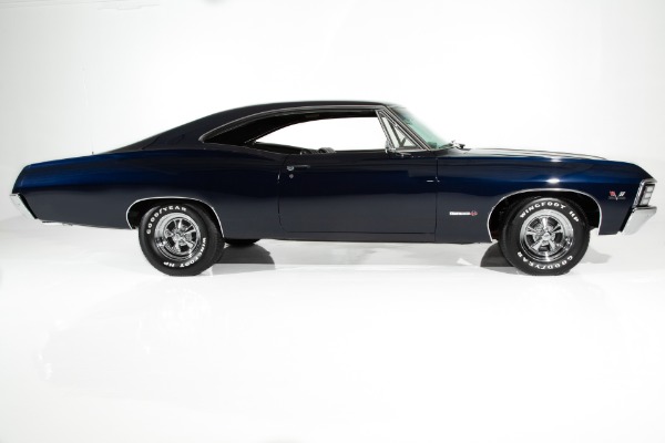 For Sale Used 1967 Chevrolet Impala Dark Blue SS 396 4-Speed | American Dream Machines Des Moines IA 50309