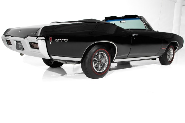 For Sale Used 1968 Pontiac GTO Triple Black, Gorgeous | American Dream Machines Des Moines IA 50309