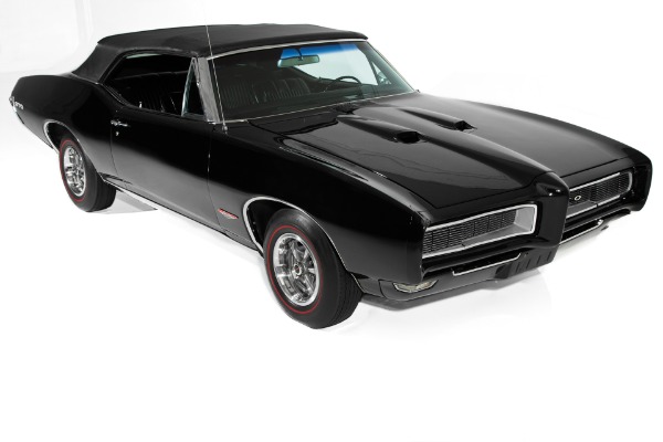 For Sale Used 1968 Pontiac GTO Triple Black, Gorgeous | American Dream Machines Des Moines IA 50309