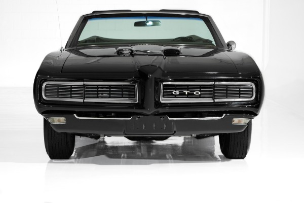 For Sale Used 1968 Pontiac GTO Triple Black, Gorgeous | American Dream Machines Des Moines IA 50309