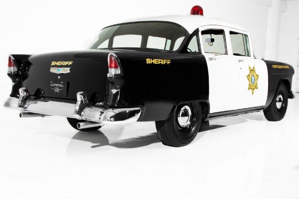 For Sale Used 1955 Chevrolet Bel Air Police Car 400ci Auto PB | American Dream Machines Des Moines IA 50309