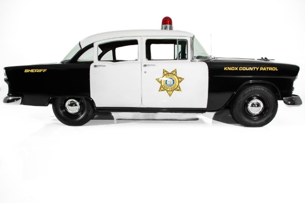 For Sale Used 1955 Chevrolet Bel Air Police Car 400ci Auto PB | American Dream Machines Des Moines IA 50309