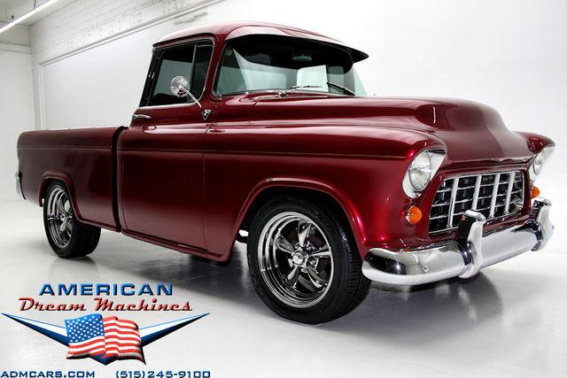 For Sale Used 1956 Chevrolet Cameo Big Back Window V8 Fleet Cameo | American Dream Machines Des Moines IA 50309