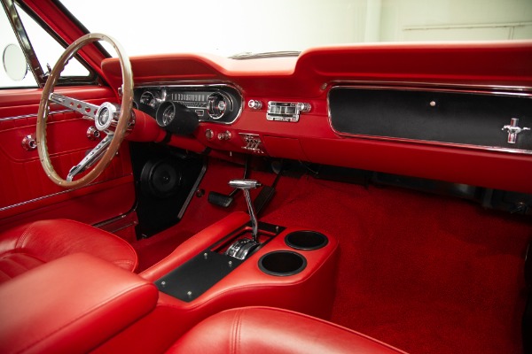For Sale Used 1965 Ford Mustang Black/Red 289 Auto, PS, PB | American Dream Machines Des Moines IA 50309
