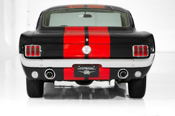 For Sale Used 1965 Ford Mustang Black/Red 289 Auto, PS, PB | American Dream Machines Des Moines IA 50309