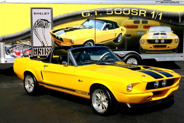 For Sale Used 1968 Ford Mustang Shelby 1 of 1, GT500-SR 427/725hp | American Dream Machines Des Moines IA 50309