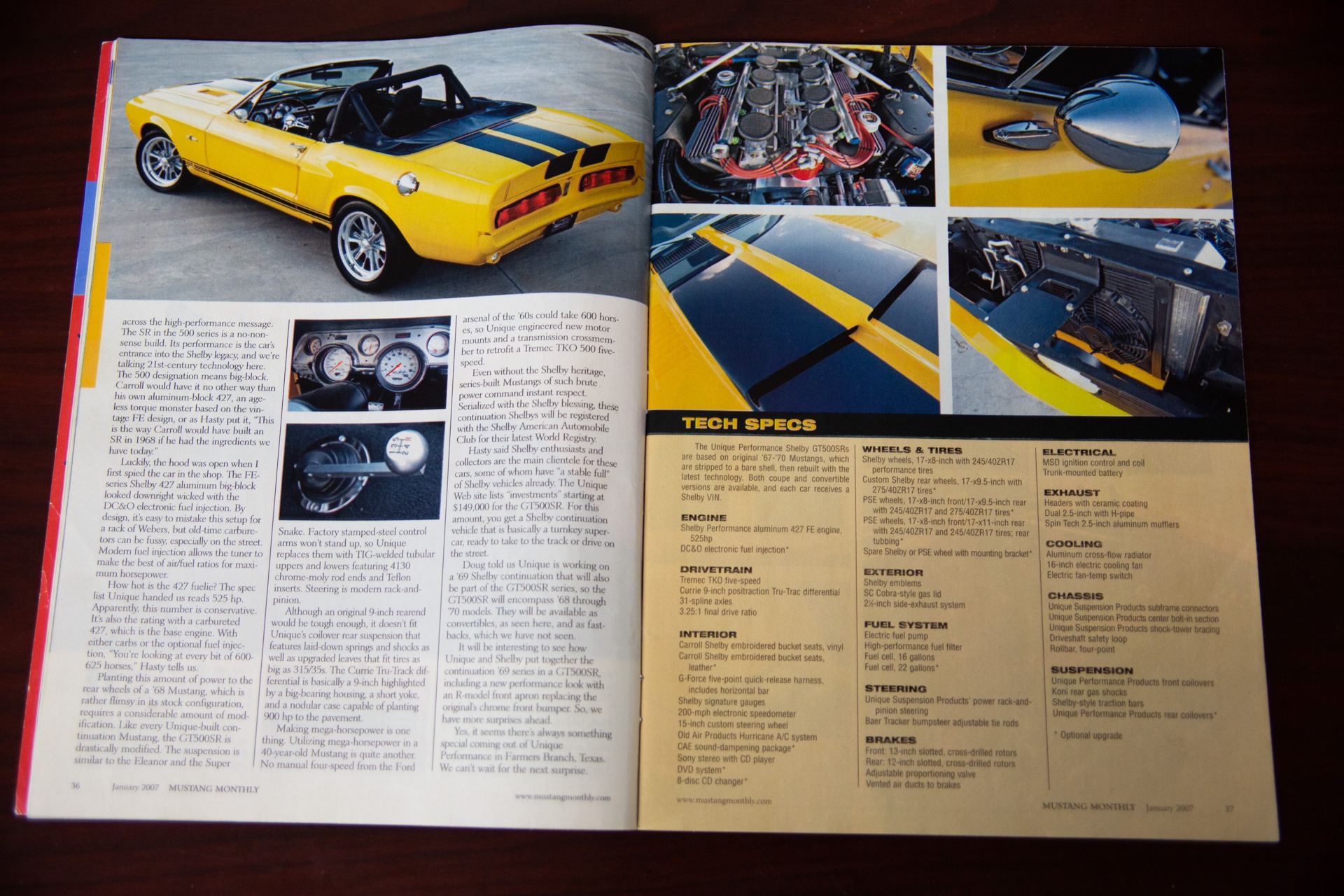 Used 1968 Ford Mustang Real Shelby GT500-SR, 427/725hp | St. Petersburg, FL